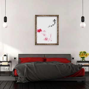 Tablou inramat - Bella Larsson - Lichen {Fay-erie praf}, 70 x 90 cm - Img 3