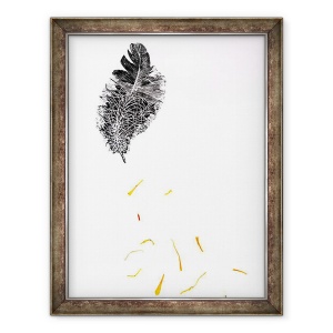 Tablou inramat - Bella Larsson - Pene {Fay-erie praf}, 70 x 90 cm