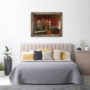 Tablou inramat - Camillo Miola - Oracolul, 60 x 80 cm - Img 3