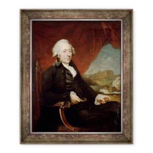 Tablou inramat - Carl Frederick von Breda - Portret De Matei Boulton, 50 x 60 cm