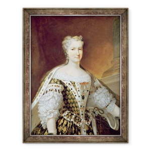 Tablou inramat - Carle van Loo - Portret De Maria Leszczynska, 60 x 80 cm