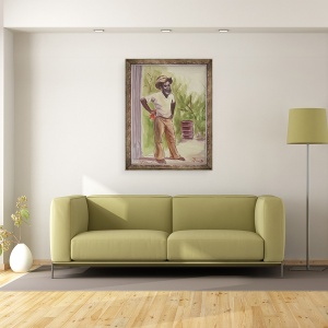 Tablou inramat - Carlton Murrell - Breaktime, 60 x 80 cm - Img 2