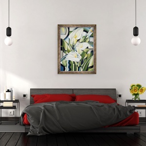Tablou inramat - Catherine Abel - Crini cubisti, 60 x 80 cm - Img 3