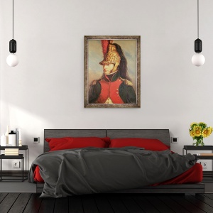 Tablou inramat - Charles Francois Jalabert - Portretul lui Louis Bonaparte 1778-1846, 60 x 80 cm - Img 3