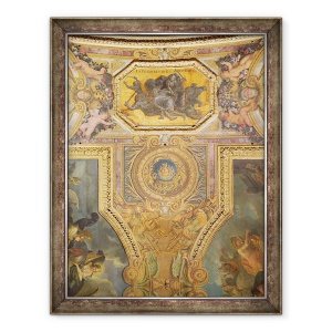 Tablou inramat - Charles Le Brun - Sfarsitul Mania pentru Dueluri in 1662, 70 x 90 cm
