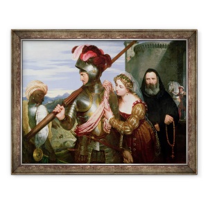 Tablou inramat - Charles Lock Eastlake - Campionul, 60 x 80 cm