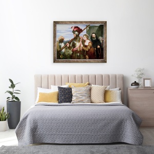 Tablou inramat - Charles Lock Eastlake - Campionul, 60 x 80 cm - Img 3