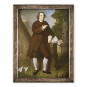 Tablou inramat - Charles Willson Peale - John Beale Bordley, 70 x 90 cm