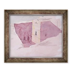 Tablou inramat - Charlie Millar - Giorgis Sunset, Lalibela, Ethiopia, 70 x 85 cm