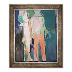 Tablou inramat - Charlotte Evans - tata, fiu, 50 x 60 cm