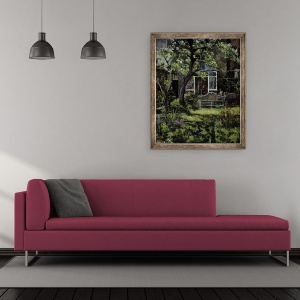 Tablou inramat - Christopher Glanville - Banca Lutyens, 70 x 85 cm - Img 2