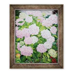 Tablou inramat - Christopher Ryland - Hortensie alba, 50 x 60 cm
