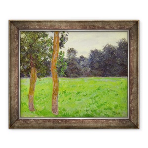 Tablou inramat - Claude Monet - Deux Arbres dans la Prairie, 70 x 85 cm