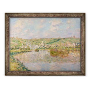 Tablou inramat - Claude Monet - Fin dapres midi, Vetheuil, 60 x 80 cm