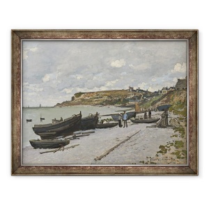 Tablou inramat - Claude Monet - Sainte-Adresse, 70 x 90 cm