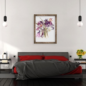 Tablou inramat - Claudia Hutchins-Puechavy - Crocus II, 70 x 90 cm - Img 3