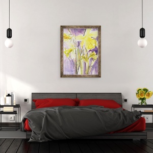 Tablou inramat - Claudia Hutchins-Puechavy - Narcisele, 70 x 90 cm - Img 3