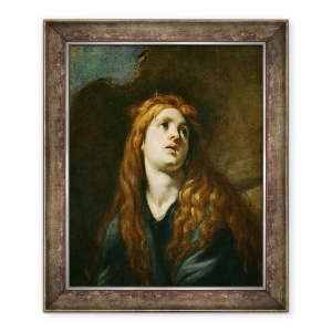 Tablou inramat - Claudio Coello - Magdalena penitenta, 50 x 60 cm