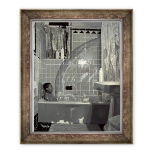 Tablou inramat - Colin Bootman - Baiatul si Bubble, 70 x 85 cm