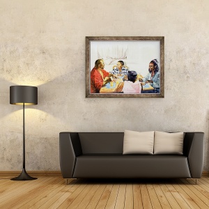 Tablou inramat - Colin Bootman - Mic dejun in weekend, 70 x 90 cm - Img 2