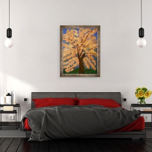 Tablou inramat - Cosima Duggal - Floare de cires, 60 x 80 cm - Img 3
