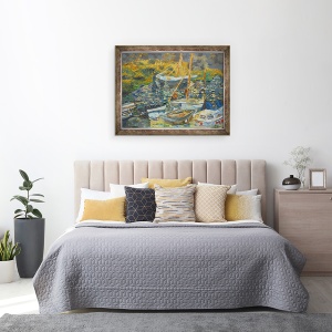 Tablou inramat - Cosima Duggal - Portul gaurii de soareci, 70 x 90 cm - Img 3