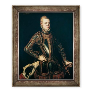 Tablou inramat - Cristóvão de Morais - Regele Sebastian 1554-78 al Portugaliei, 70 x 85 cm