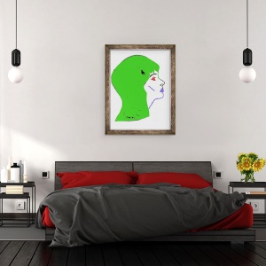 Tablou inramat - Daisy de Villeneuve - Cap Verde, 60 x 80 cm - Img 3