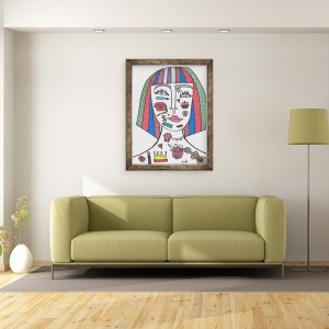 Tablou inramat - Daisy de Villeneuve - Go, 60 x 80 cm - Img 3