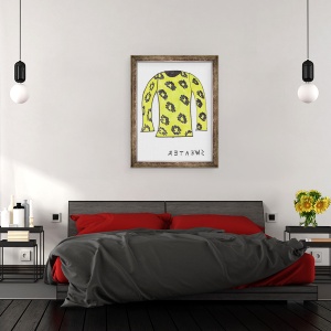 Tablou inramat - Daisy de Villeneuve - Pulover I, 70 x 90 cm - Img 3