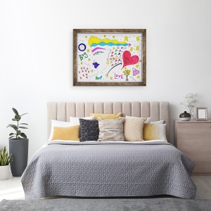 Tablou inramat - Daisy de Villeneuve - Sparks Fly, 70 x 90 cm - Img 3
