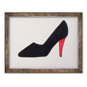 Tablou inramat - Daisy de Villeneuve - Toc inalt Negru, 70 x 90 cm