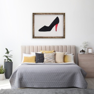 Tablou inramat - Daisy de Villeneuve - Toc inalt Negru, 70 x 90 cm - Img 3