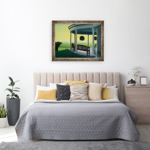 Tablou inramat - David Arsenault - Joshua pe mare, 70 x 90 cm - Img 3