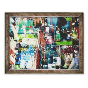 Tablou inramat - David Studwell - Metropolis, 70 x 90 cm