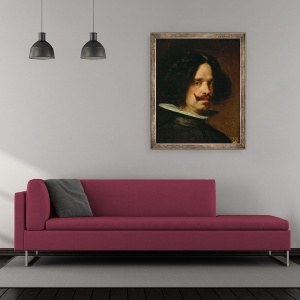Tablou inramat - Diego Rodriguez de Silva y Velazquez - Autoportret, 50 x 60 cm - Img 2
