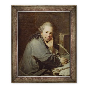 Tablou inramat - Dominique Doncre - Portretul unui scriitor, 50 x 60 cm