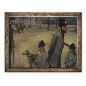 Tablou inramat - Edgar Degas - Place de la Concorde, 70 x 90 cm
