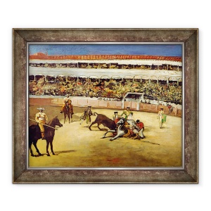 Tablou inramat - Edouard Manet - Lupta taur, 50 x 60 cm