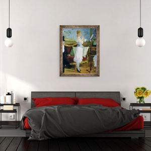 Tablou inramat - Edouard Manet - Nana, 60 x 80 cm - Img 3