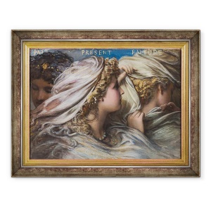 Tablou inramat - Egron Sellif Lundgren - Fates Trecut, 60 x 80 cm