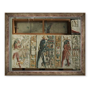 Tablou inramat - Egyptian 18th Dynasty - Ofrandele care poarta Nome Zeii, 60 x 80 cm