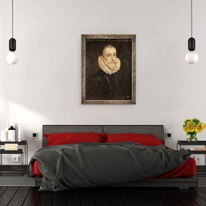 Tablou inramat - El Domenico Greco - Don Rodrigo Vázquez de Arce, 60 x 80 cm - Img 3