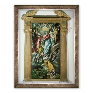 Tablou inramat - El Greco - Adormirea Maicii Domnului, 60 x 80 cm