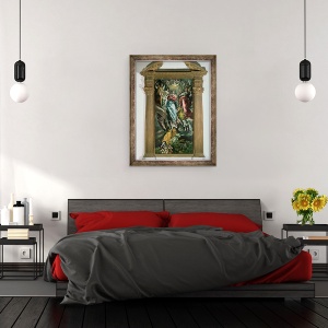 Tablou inramat - El Greco - Adormirea Maicii Domnului, 60 x 80 cm - Img 3