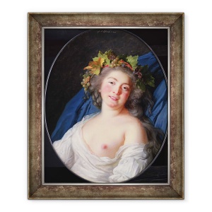 Tablou inramat - Elisabeth Louise Vigee-Lebrun - Bacchante, 50 x 60 cm