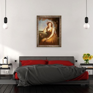 Tablou inramat - Elisabeth Louise Vigee-Lebrun - Contesa du Barry, 60 x 80 cm - Img 3