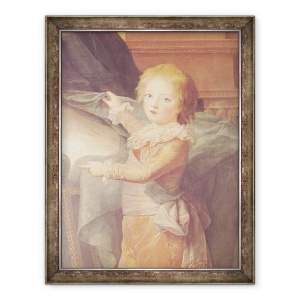 Tablou inramat - Elisabeth Louise Vigee-Lebrun - Marie-Antoinette si copiii ei, 60 x 80 cm