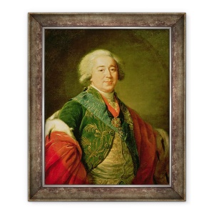 Tablou inramat - Elisabeth Louise Vigee-Lebrun - Portretul Printului Alexander Borisovici Kurakin 1752-1818, 50 x 60 cm