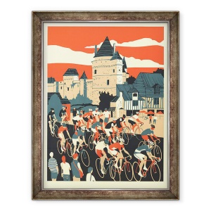 Tablou inramat - Eliza Southwood - Chateau, 70 x 90 cm